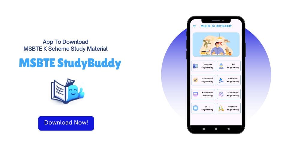 Download MSBTE K Scheme Study Material Information Technology Engineering