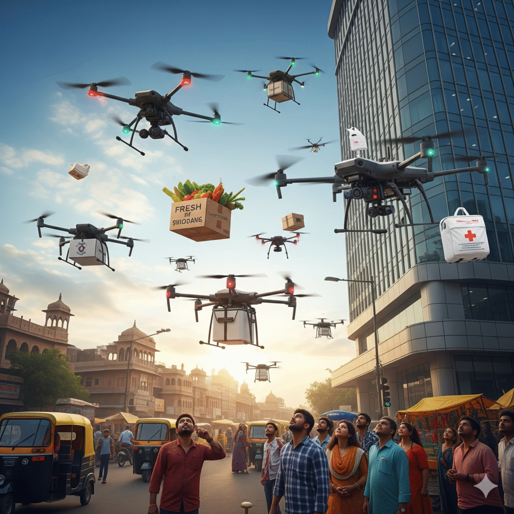 Status of Drone Delivery in India
